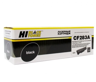 Картридж HP LJ Pro M125/M127k (CF283A) 83A 1,5К Hi-Black