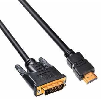 Кабель HDMI/DVI-D BURO 1,8m 