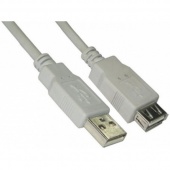 Кабель USB 2.0 5bites UC5011-030C 3м удлинитель